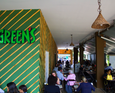 Ambiente do Green's Restaurante